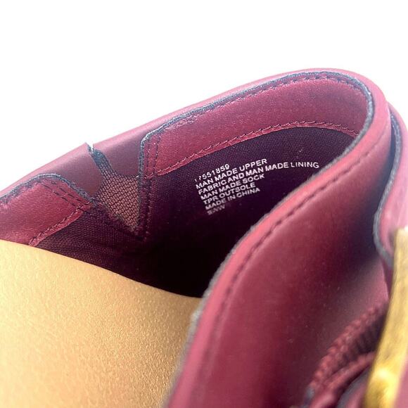 Torrid Burgundy Studded Mini Clog Women's Shoes Size 9 Wide Width - Picture 9 of 9